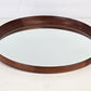 DANISH DESIGN Spiegel Teak 60er Th. Poss Kopenhagen Vintage Wandspiegel 56cm