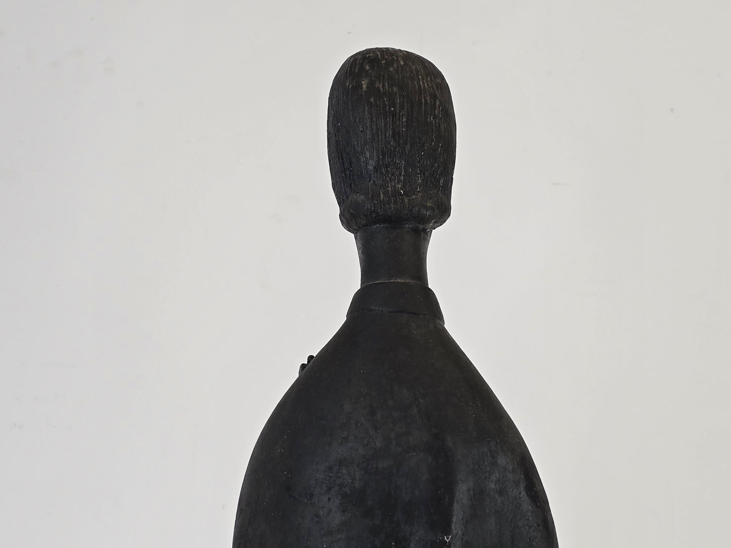 WALTER GILLICH Skulptur 1962 Gips Unikat Modernist Abstrakt Kunst Vintage