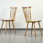 VINTAGE SPROSSENSTUHL Mid Century Stuhl 60er Jahre Tapiovaara Stil Buche