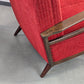 VINTAGE SESSEL Mid Century Sessel 50er 60er Jahre Rot Design