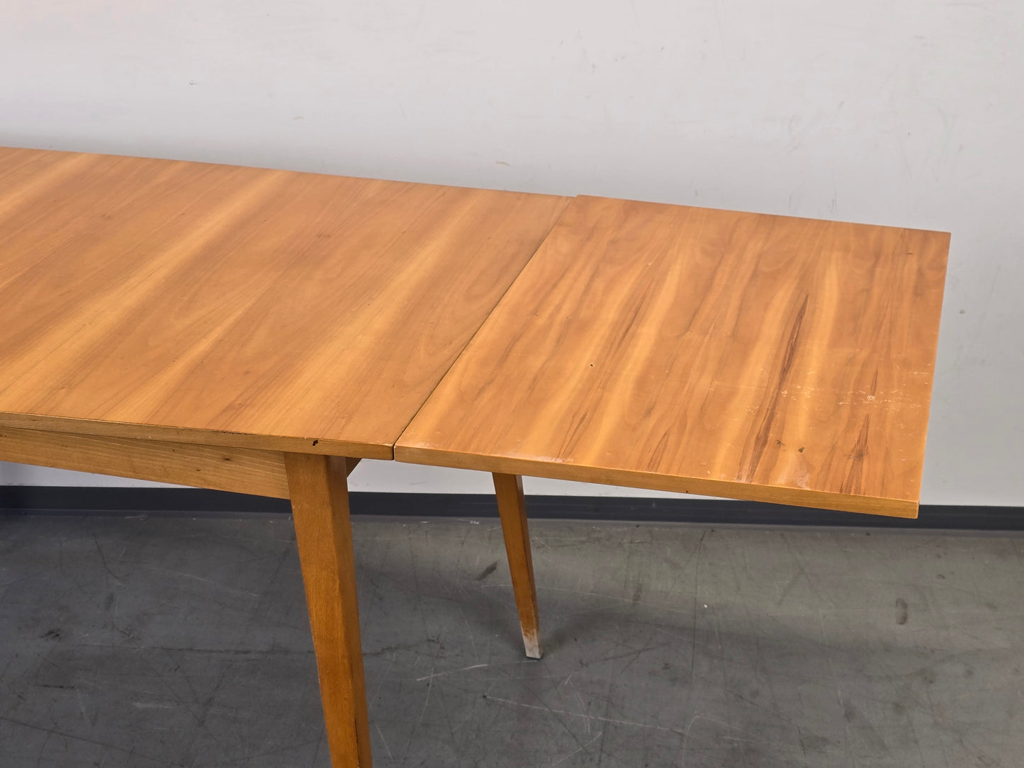 VINTAGE ESSTISCH Kirschbaum 60er Jahre Mid Century Ausziehbar Tisch Retro