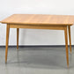 VINTAGE ESSTISCH Kirschbaum 60er Jahre Mid Century Ausziehbar Tisch Retro