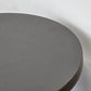 HALABALA BEISTELLTISCH Art Déco Couchtisch 40er Jahre Vintage Holz Rund Schwarz