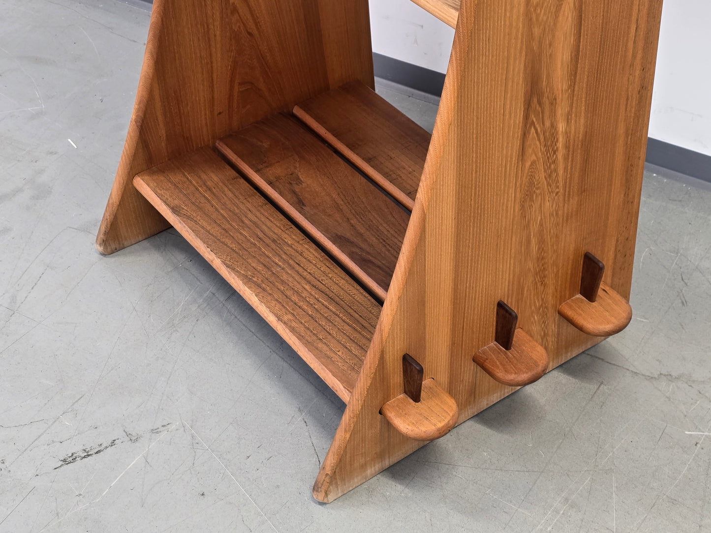 VINTAGE STEHPULT Mid Century Zeichentisch Teak Design Rednerpult Loft Retro 60er Jahre