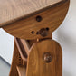 VINTAGE STEHPULT Mid Century Zeichentisch Teak Design Rednerpult Loft Retro 60er Jahre