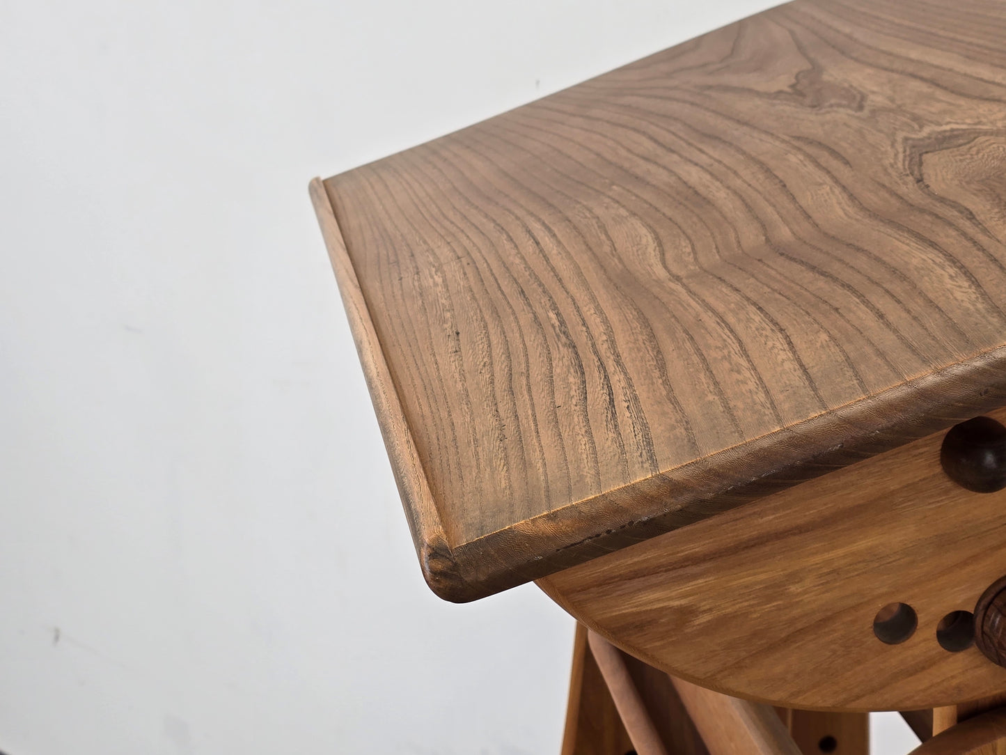 VINTAGE STEHPULT Mid Century Zeichentisch Teak Design Rednerpult Loft Retro 60er Jahre