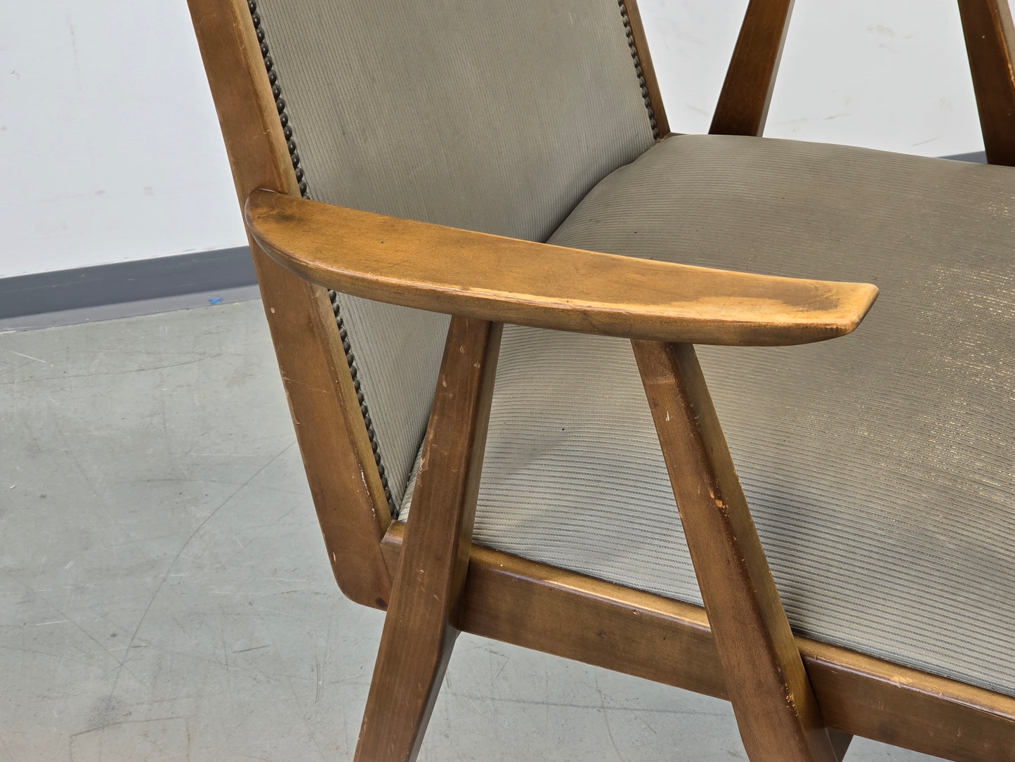 LÜBKE SESSEL Mid Century Armlehnstuhl Vintage Design Klassiker Retro 60er