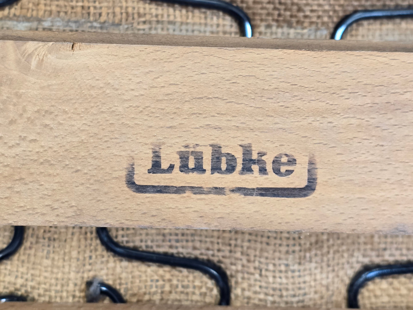 LÜBKE SESSEL Mid Century Armlehnstuhl Vintage Design Klassiker Retro 60er