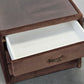 MID CENTURY Samt Nachttische 70er Glas Braun Hollywood Regency Nachtschrank