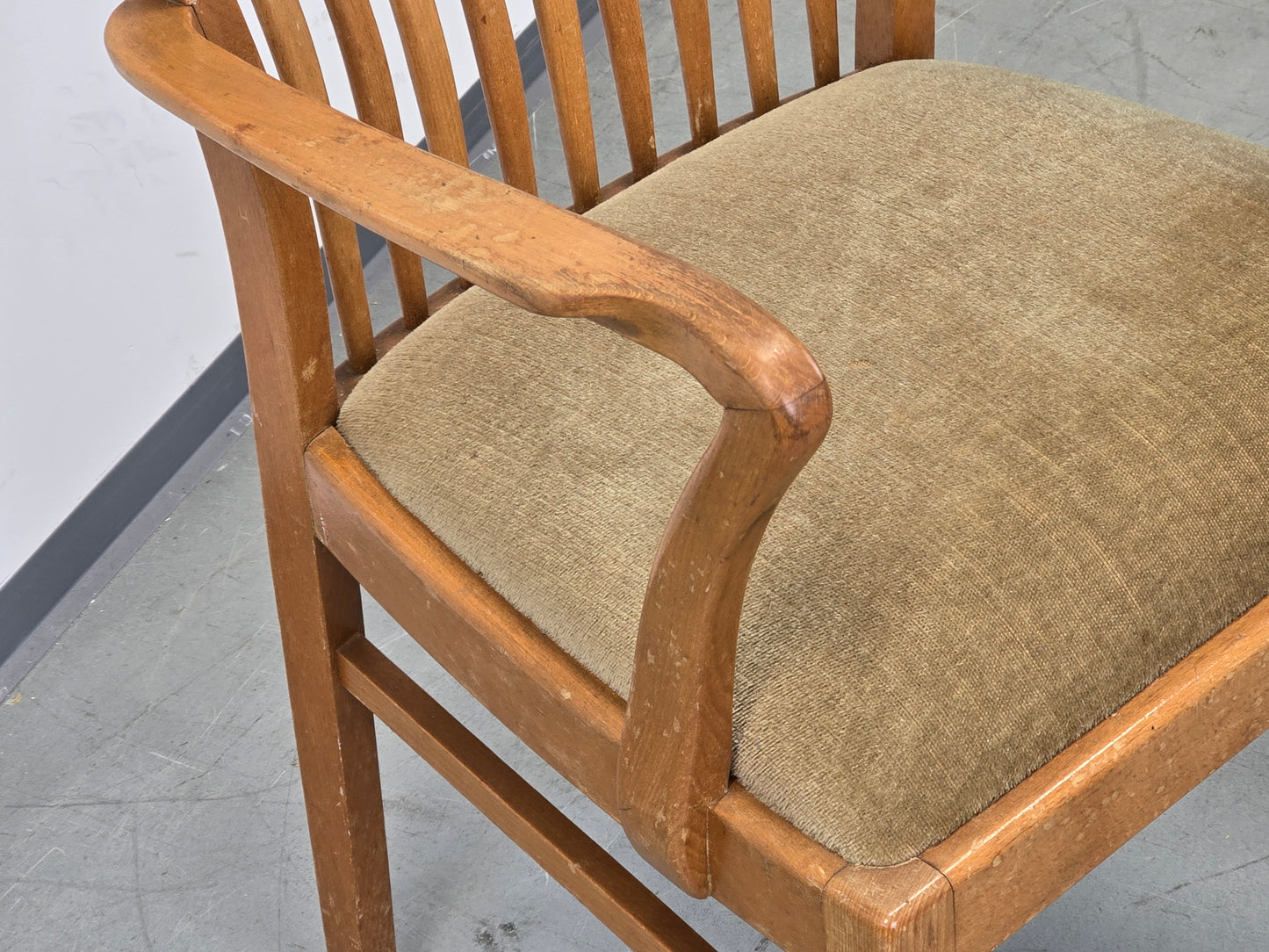 VINTAGE STUHL Armlehnstuhl Skandinavisch 60er Jahre Danish Modern Holz