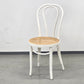 WIENER GEFLECHT Stuhl Bugholz Thonet-Stil weiß vintage retro esszimmer