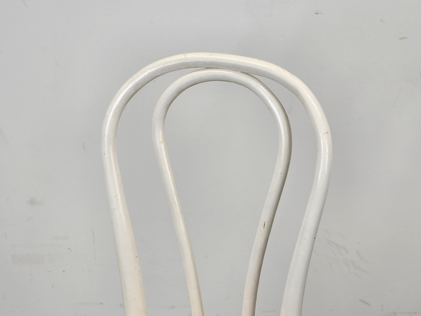 WIENER GEFLECHT Stuhl Bugholz Thonet-Stil weiß vintage retro esszimmer