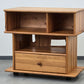 VINTAGE TV-REEL Kommode Sideboard Kiefer Rollen 60er 70er Mid Century Design Loft