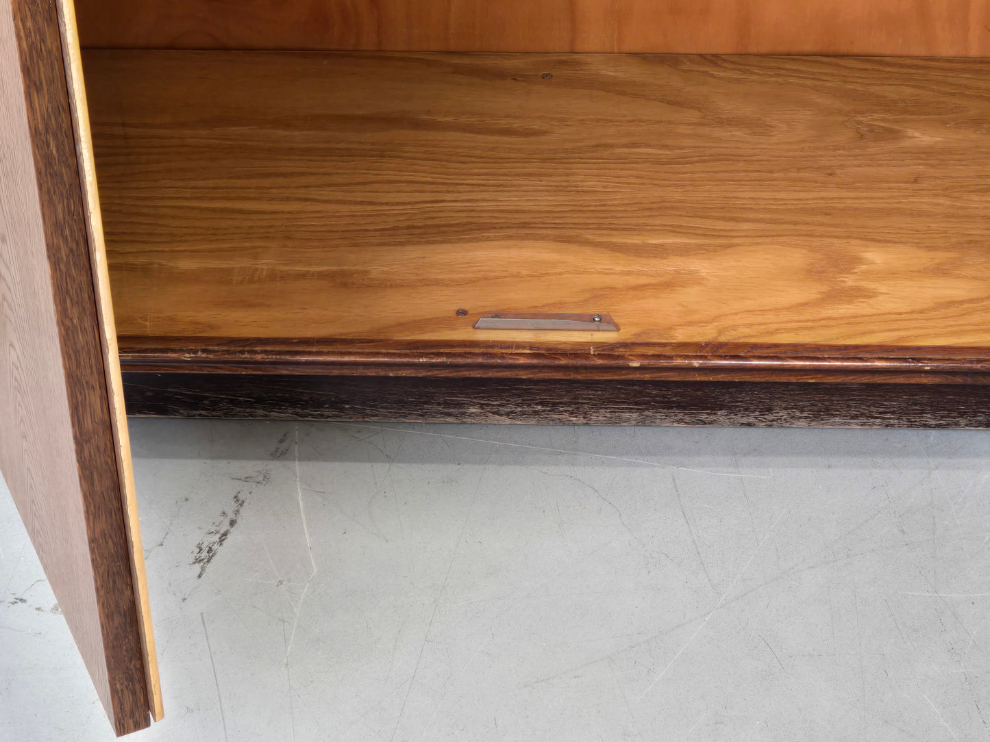 VINTAGE SIDEBOARD Kommode UP Závody Rousínov Eiche František Mezuláník 1957 Mid Century Cabinet