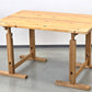 VINTAGE TISCH Esstisch Architektentisch  Kiefer Massiv Höhenverstellbar Schreibtisch