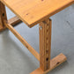 VINTAGE TISCH Esstisch Architektentisch  Kiefer Massiv Höhenverstellbar Schreibtisch