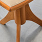 KLAVIERHOCKER VINTAGE Hocker Piano Drehhocker Mid Century Design Höhenverstellbar