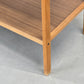 OPAL BEISTELLTISCH 60er Mid Century Nußbaum Vintage Kleinmöbel Regal Tisch