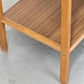 OPAL BEISTELLTISCH 60er Mid Century Nußbaum Vintage Kleinmöbel Regal Tisch
