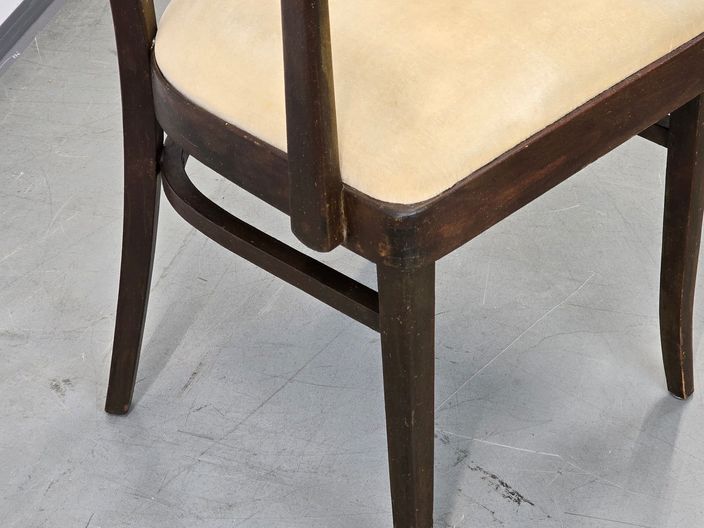 JUGENDSTIL STUHL Wiener Moderne Armlehnstuhl Buche Thonet Stil Antik Holz