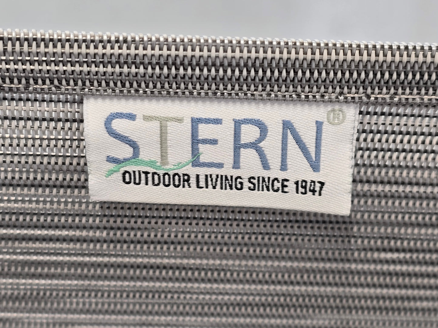STERN OUTDOOR Klappstuhl Gartenstuhl Cardiff Anthrazit Textilen Design
