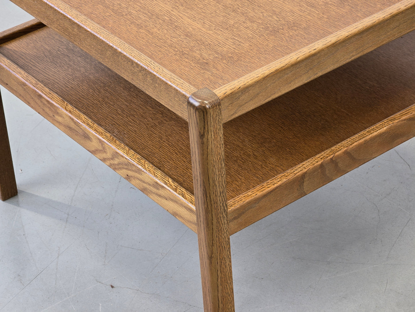 VINTAGE COUCHTISCH Eiche Mid Century Beistelltisch Retro 60er Jahre Tisch