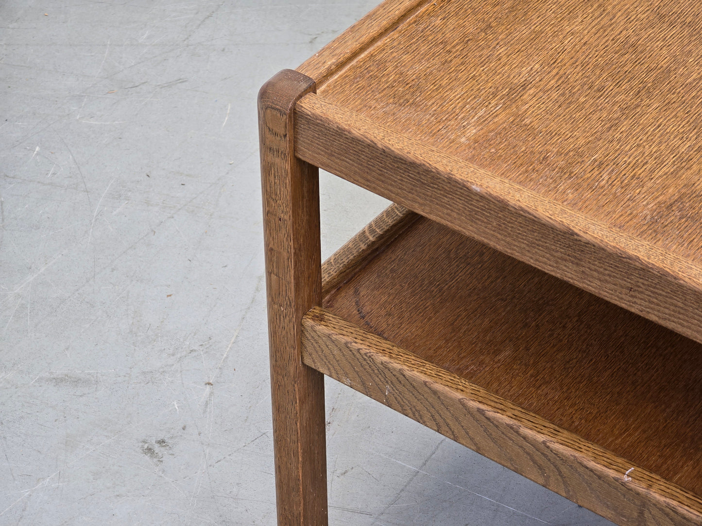 VINTAGE COUCHTISCH Eiche Mid Century Beistelltisch Retro 60er Jahre Tisch