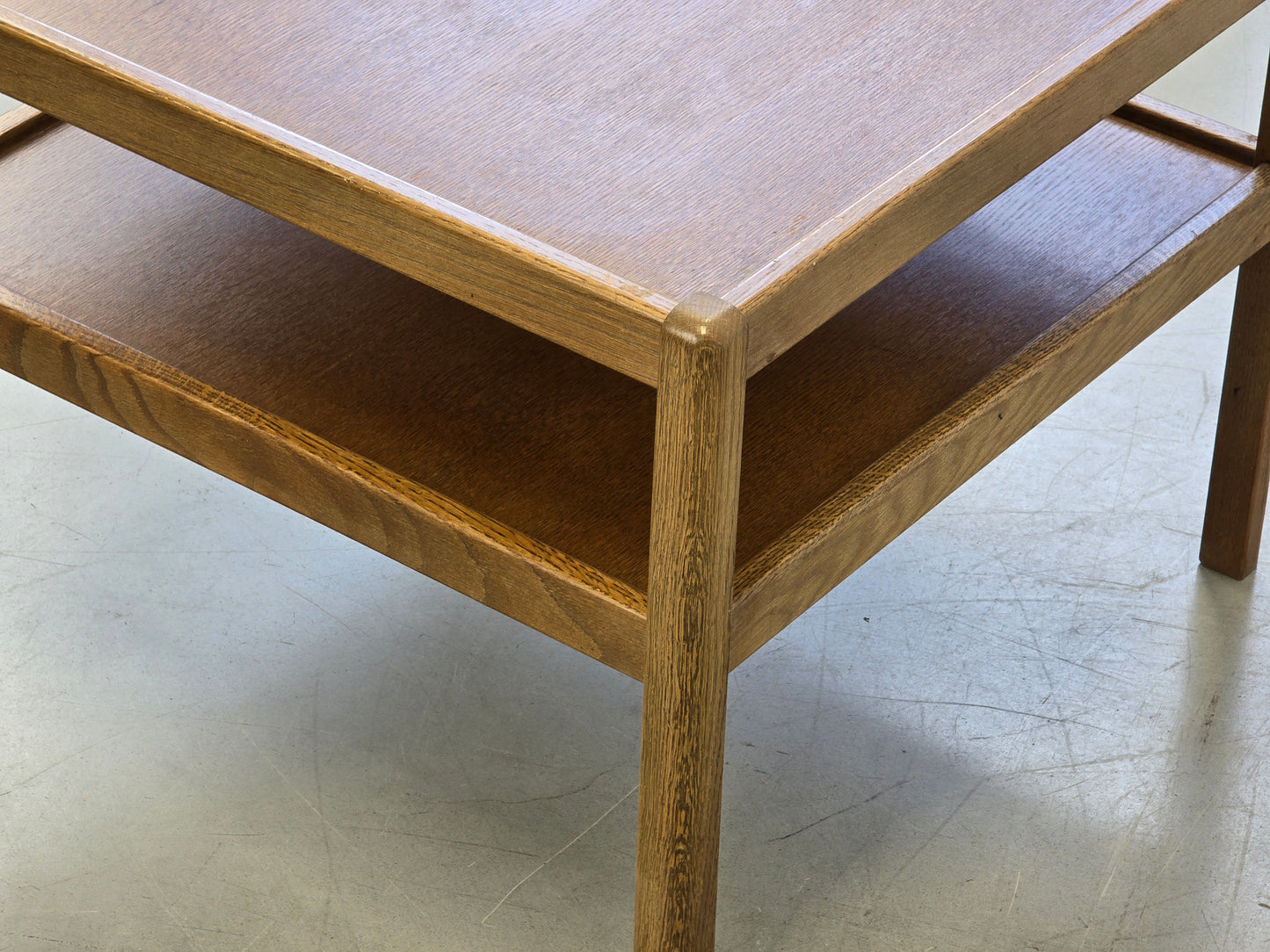 VINTAGE COUCHTISCH Eiche Mid Century Beistelltisch Retro 60er Jahre Tisch