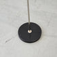VINTAGE STEHLAMPE 60er Jahre Chrom Holz Design Retro Mid Century Lampe