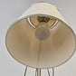 VINTAGE STEHLAMPE Messing Gold Bogenlampe Mid Century 70er Jahre Design Retro
