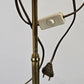 VINTAGE STEHLAMPE Messing Gold Bogenlampe Mid Century 70er Jahre Design Retro