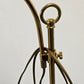 VINTAGE STEHLAMPE Messing Gold Bogenlampe Mid Century 70er Jahre Design Retro