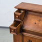VINTAGE SEKRETÄR Schreibschrank Kommode Intarsien Antik-Stil Massivholz 60er