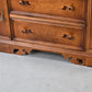 VINTAGE SEKRETÄR Schreibschrank Kommode Intarsien Antik-Stil Massivholz 60er