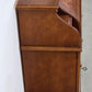 VINTAGE SEKRETÄR Schreibschrank Kommode Intarsien Antik-Stil Massivholz 60er