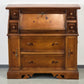VINTAGE SEKRETÄR Schreibschrank Kommode Intarsien Antik-Stil Massivholz 60er
