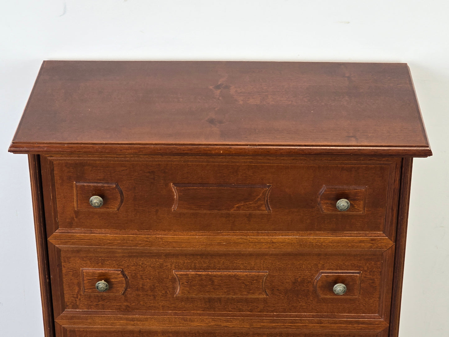 VINTAGE SCHUHSCHRANK Mid Century Kommode 60er Jahre Design Schuhkipper Holz Retro