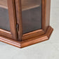 VINTAGE WANDVITRINE massiv Hängevitrine Glasvitrine kommode Landhaus 60er
