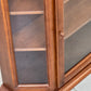 VINTAGE WANDVITRINE massiv Hängevitrine Glasvitrine kommode Landhaus 60er