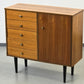 SIDEBOARD VINTAGE 60er Jahre Highboard Mid-Century 1960er Kommode