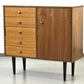 SIDEBOARD VINTAGE 60er Jahre Highboard Mid-Century 1960er Kommode