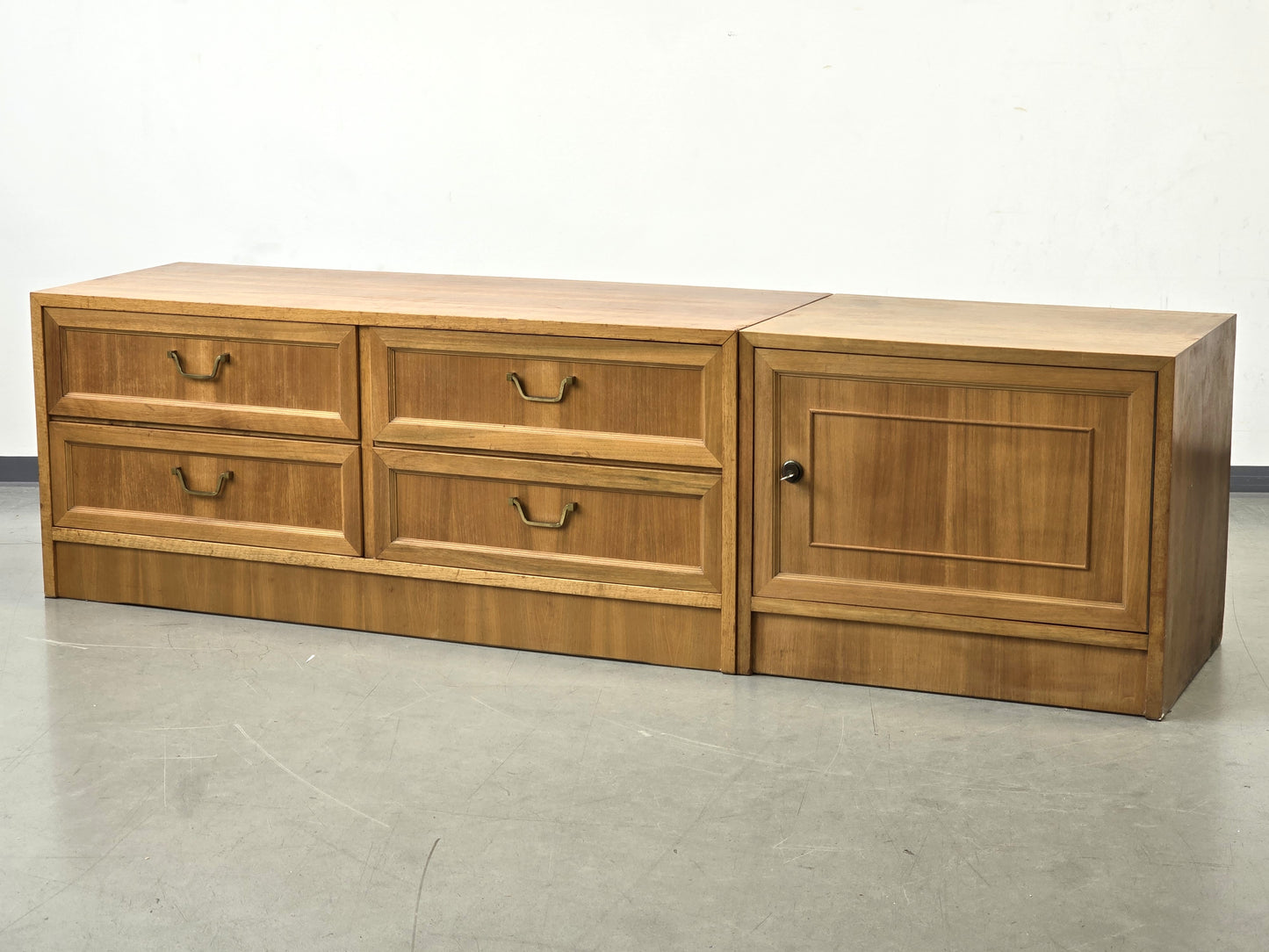NUSSBAUM SIDEBOARD low board Vintage Mid Century 60s Kommode Retro