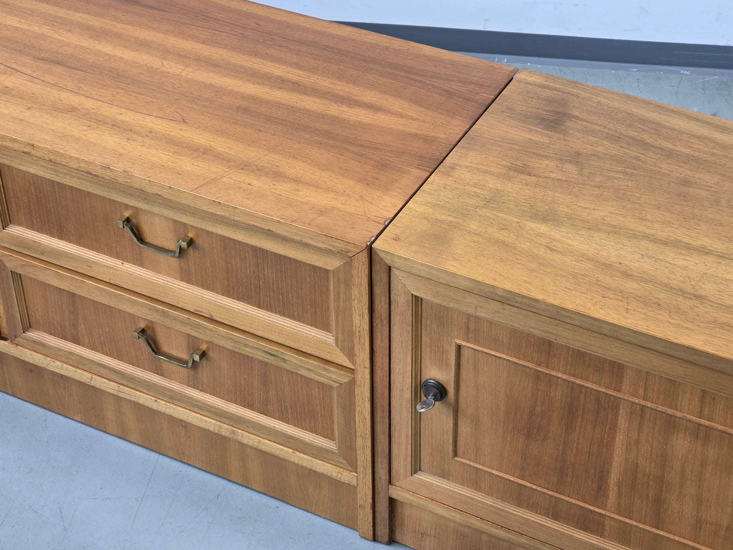 NUSSBAUM SIDEBOARD low board Vintage Mid Century 60s Kommode Retro