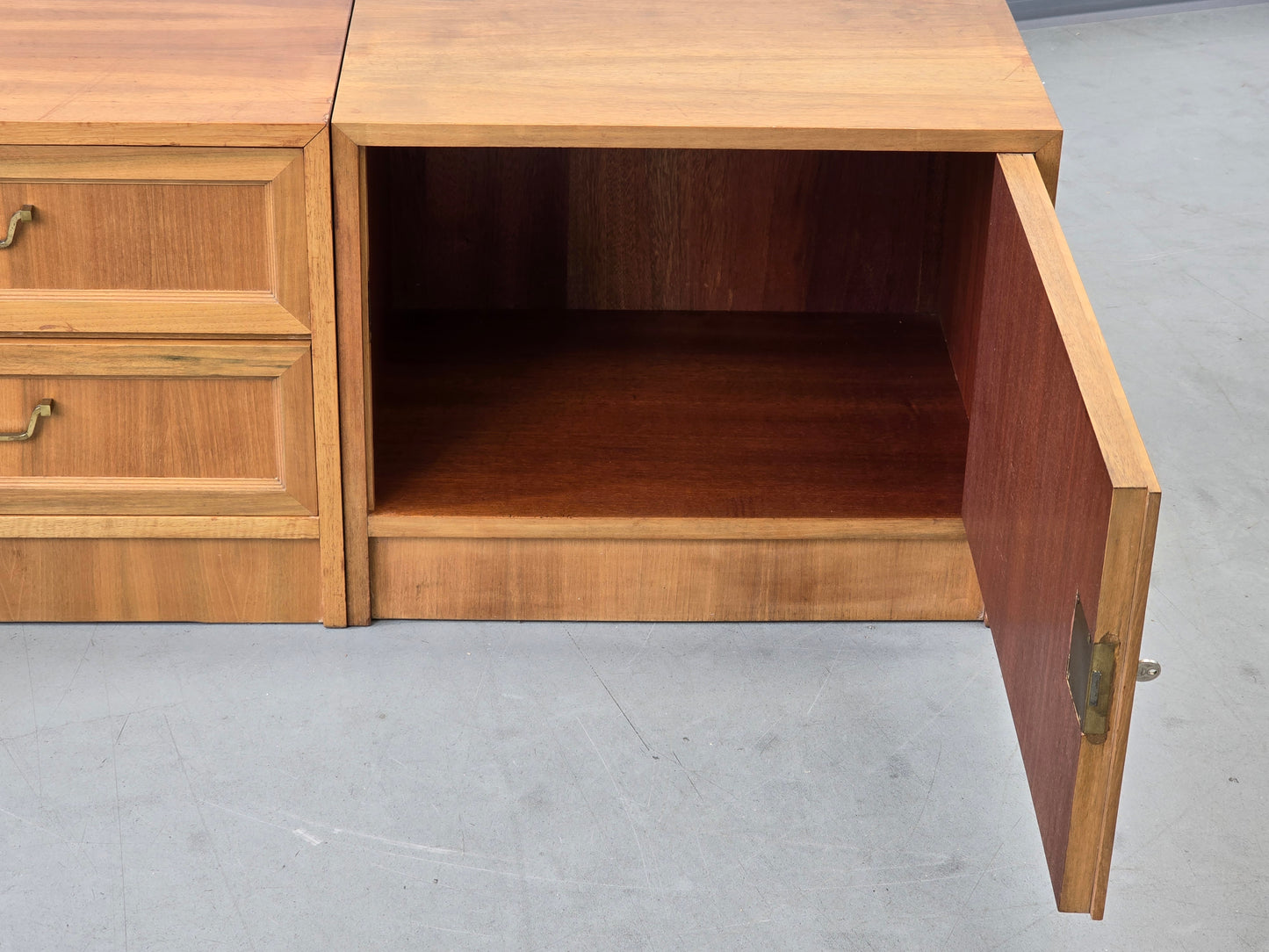 NUSSBAUM SIDEBOARD low board Vintage Mid Century 60s Kommode Retro