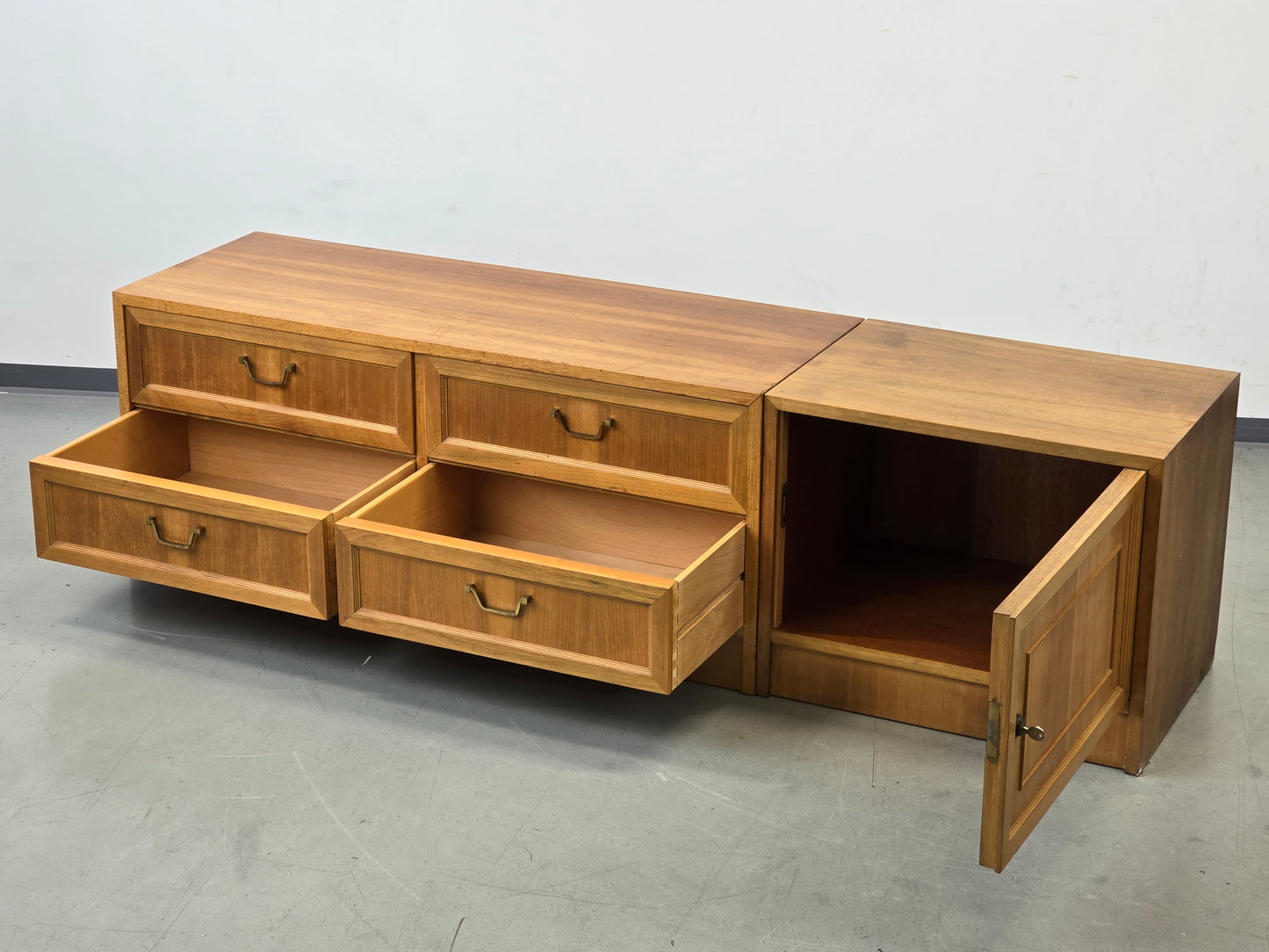 NUSSBAUM SIDEBOARD low board Vintage Mid Century 60s Kommode Retro