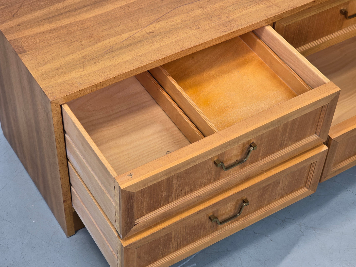 NUSSBAUM SIDEBOARD low board Vintage Mid Century 60s Kommode Retro