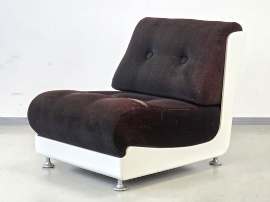 MARIO BELLINI Sessel Ypsilon Space Age 70er Design Lounge Chair Vintage