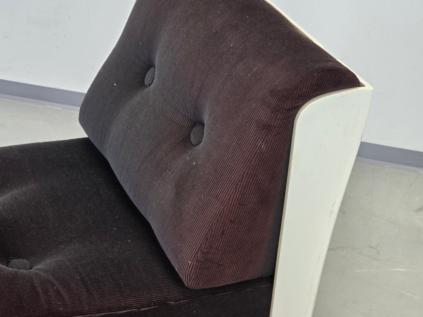 MARIO BELLINI Sessel Ypsilon Space Age 70er Design Lounge Chair Vintage