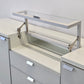 HÜLSTA XELO Sideboard Weiß Glas Kommode Design Highboard 226cm Vitrine Modern
