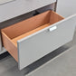 HÜLSTA XELO Sideboard Weiß Glas Kommode Design Highboard 226cm Vitrine Modern